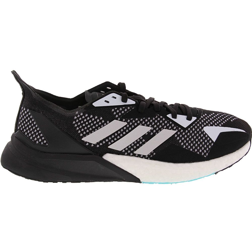 Adidas X9000 L3 Running Shoes - Mens Black White Side View