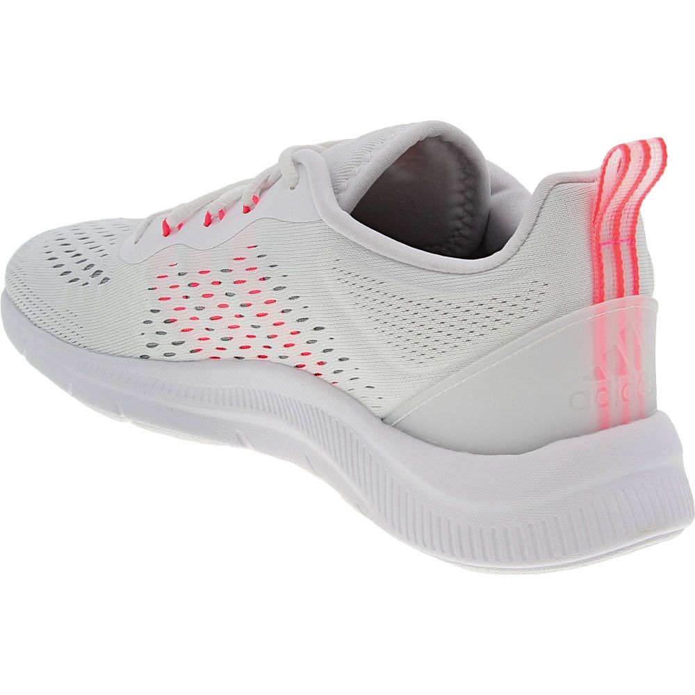 Adidas Novamotion Running Shoes - Womens White Pink Back View