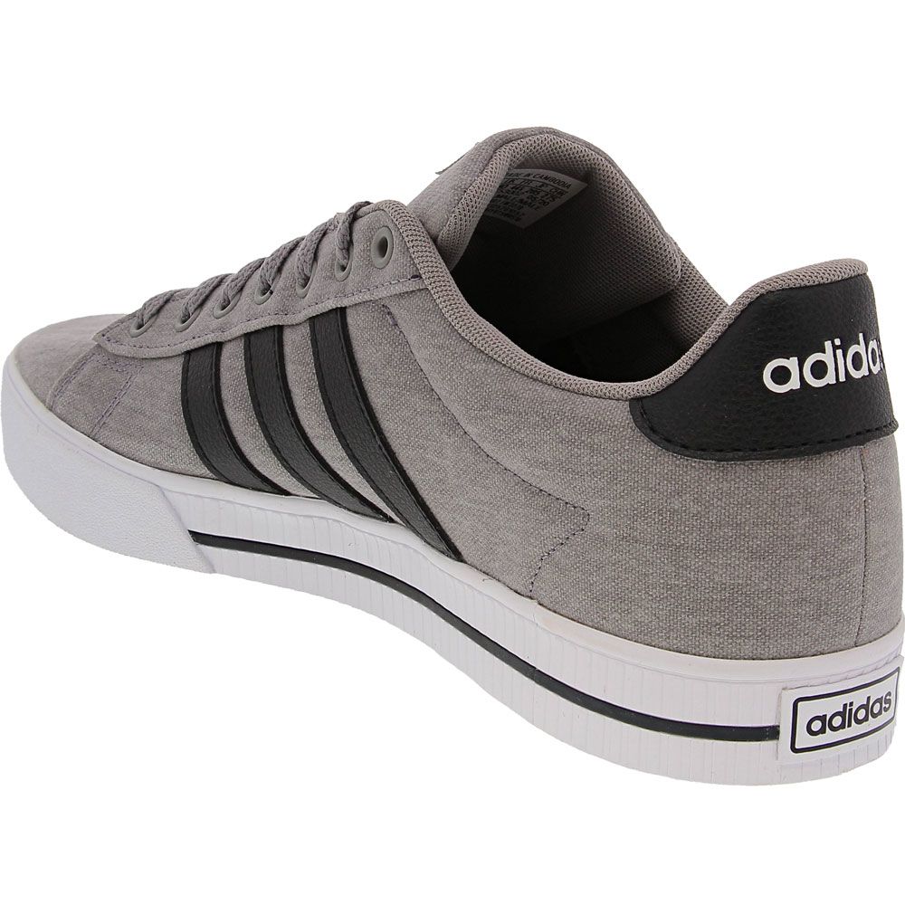 Adidas Daily 3 Lifestyle Shoes - Mens Grey Back View