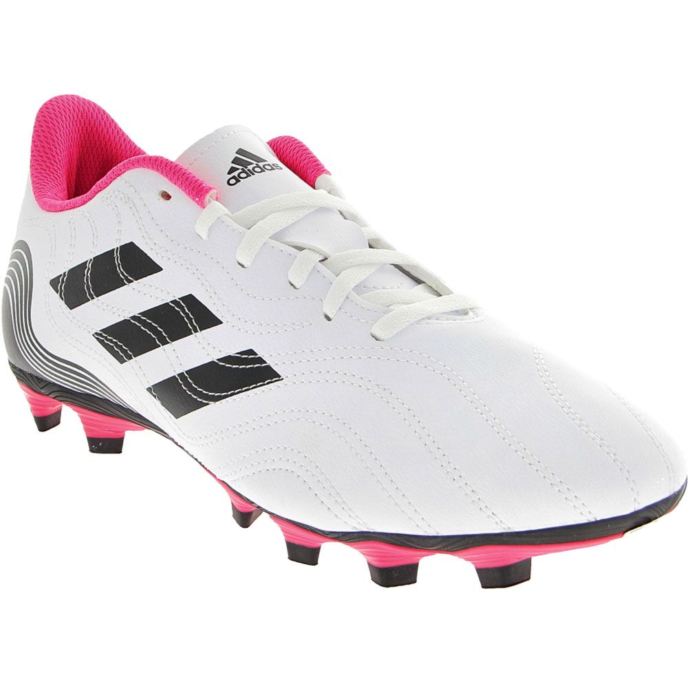 Adidas Copa Sense 4 FG Outdoor Soccer Cleats - Mens White Black Pink