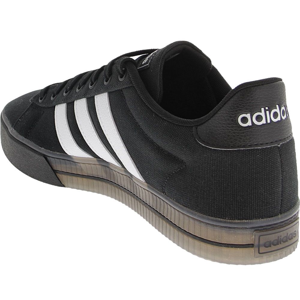 Adidas Daily 3 Translucent Lifestyle Shoes - Mens Black Back View