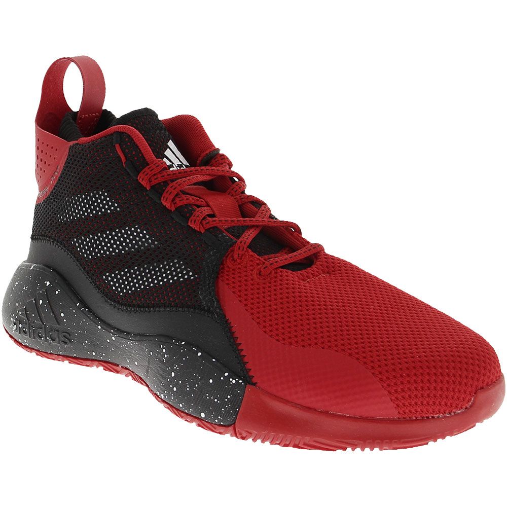 Adidas D Rose 773 Basketball Shoes - Mens Black Red