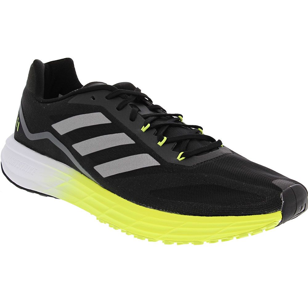 Adidas Sl20 2 Running Shoes - Mens Black Black Yellow