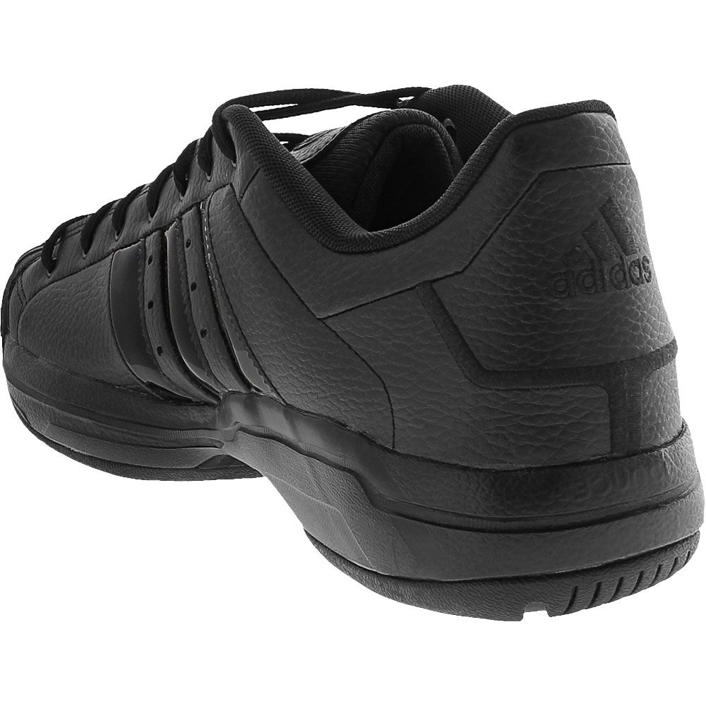 Adidas Pro Model 2g Low Basketball Shoes - Mens Black Black Black Back View