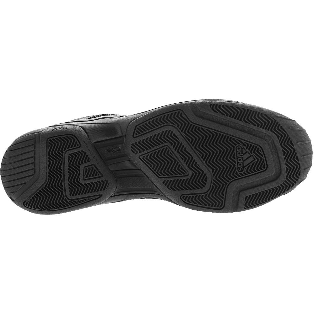 Adidas Pro Model 2g Low Basketball Shoes - Mens Black Black Black Sole View