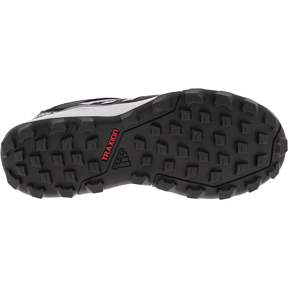 Adidas Terrex Agravic TR Gtx Trail Running Shoes - Womens Black White Sole View