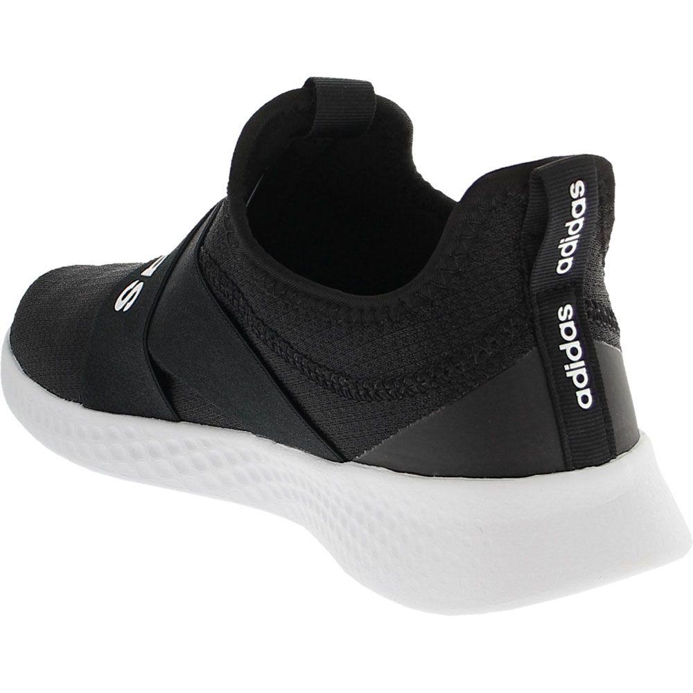 Adidas Puremotion Adapt Running Shoes - Womens Black White Back View