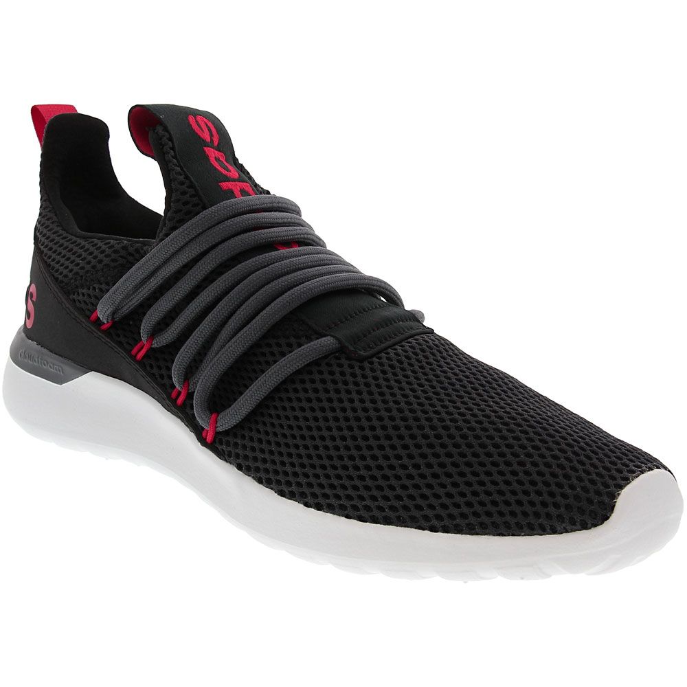 Adidas Lite Racer Adapt 3 Running Shoes - Mens Black Red White