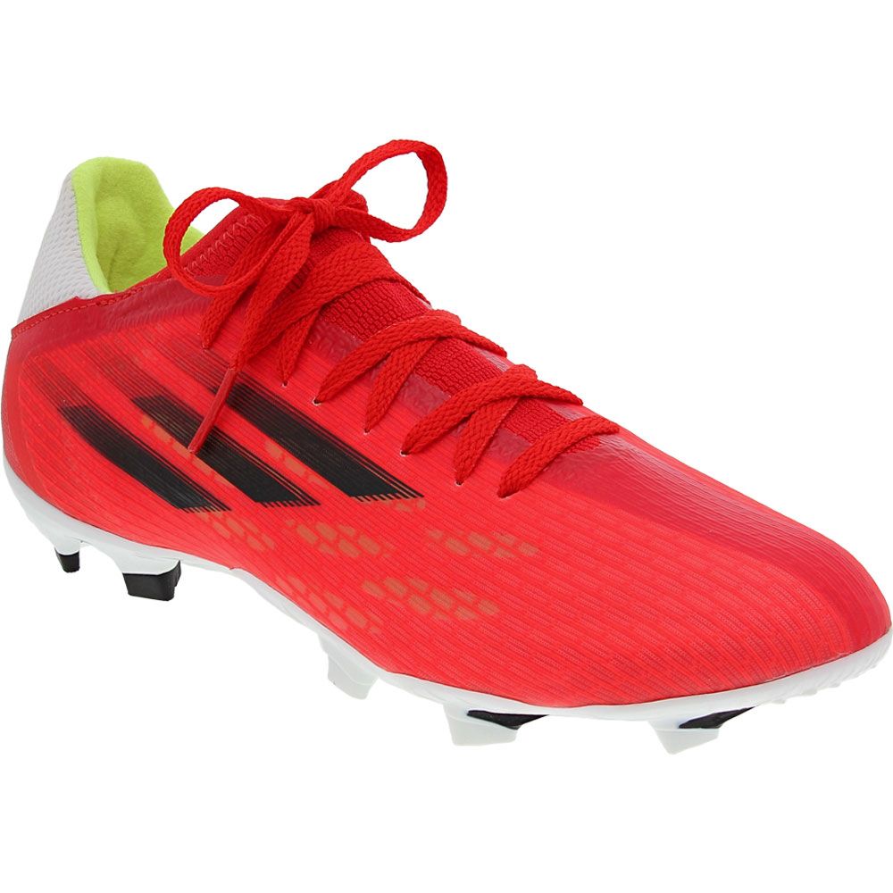 Adidas X Flow 3 FG Outdoor Soccer Cleats - Mens Red Black
