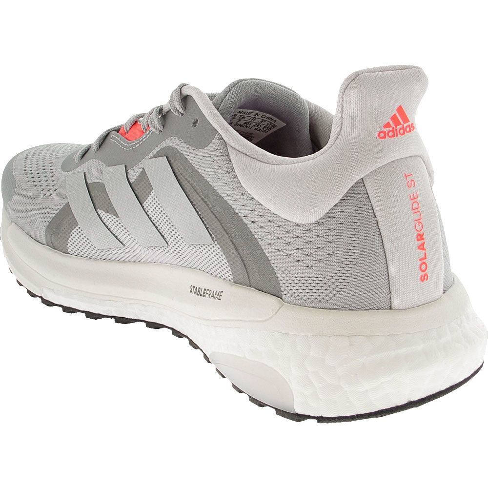 Adidas Solar Glide St Running Shoes - Womens Silver Back View