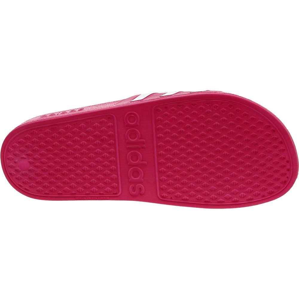 Adidas Adilette Aqua Water Sandals - Womens Burgundy Sole View