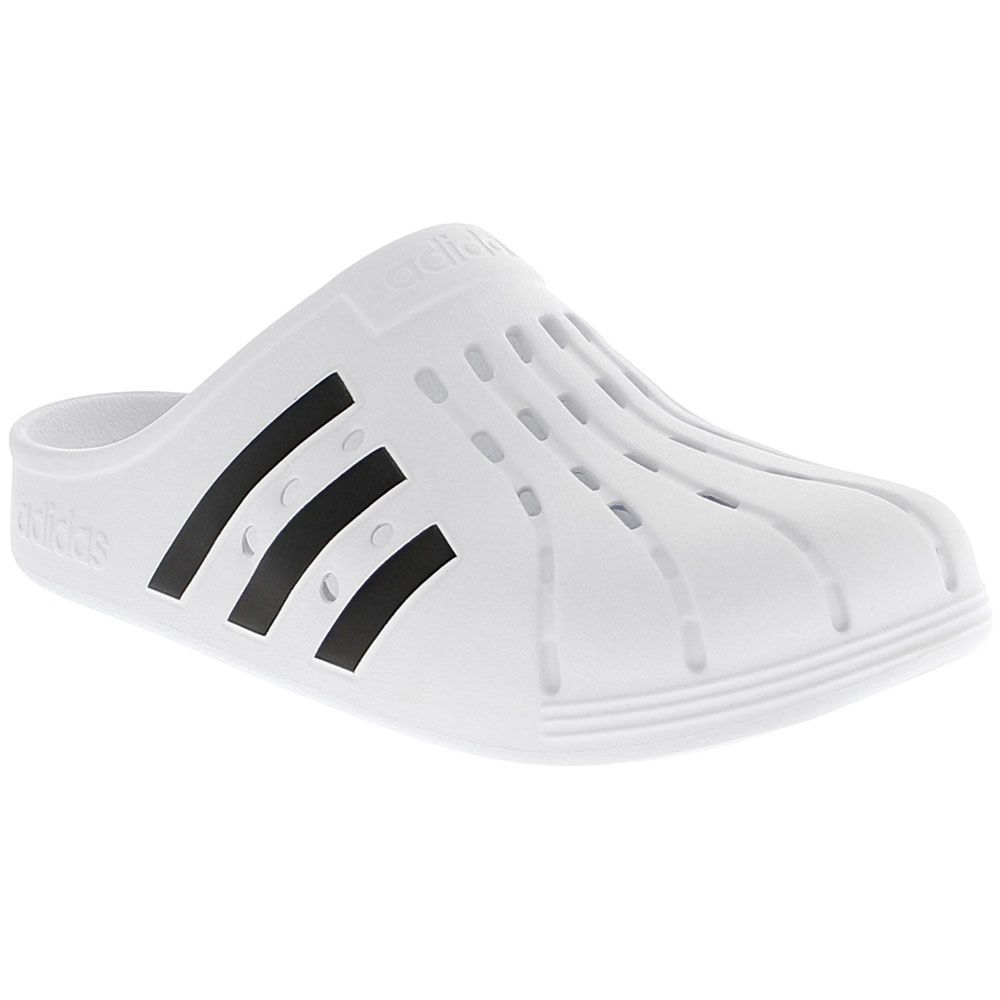 Adidas Adilette Clog Unisex Water Sandals White Black
