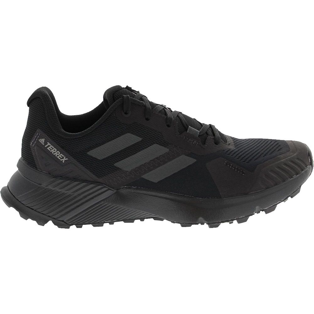 Adidas Terrex Soulstride Trail Running Shoes - Mens Black Grey