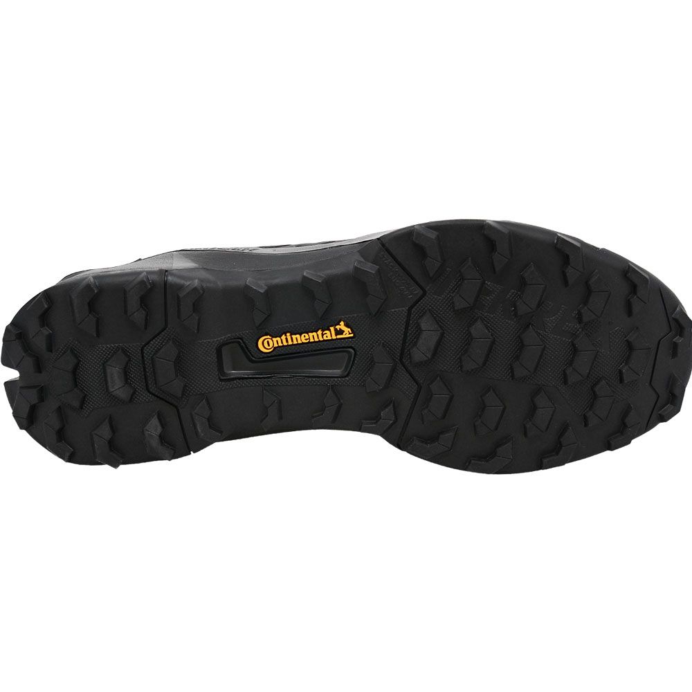 Adidas Terrex Ax4 Mid Gtx Hiking Boots - Mens Core Black Carbon Grey Four Sole View