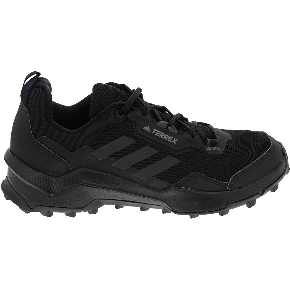 Adidas Terrex Ax4 Hiking Shoes - Mens Black Carbon Side View