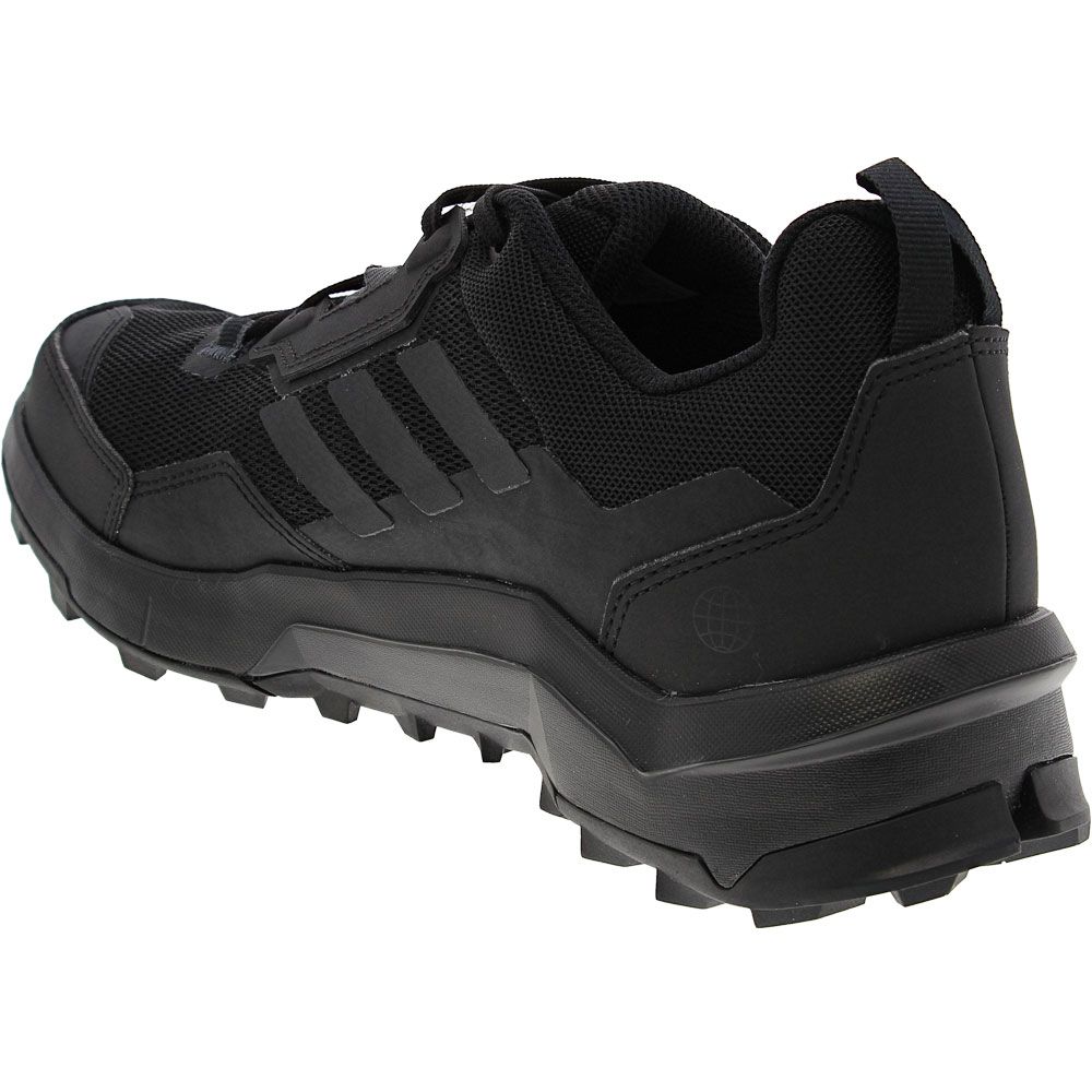 Adidas Terrex Ax4 Hiking Shoes - Mens Black Carbon Back View