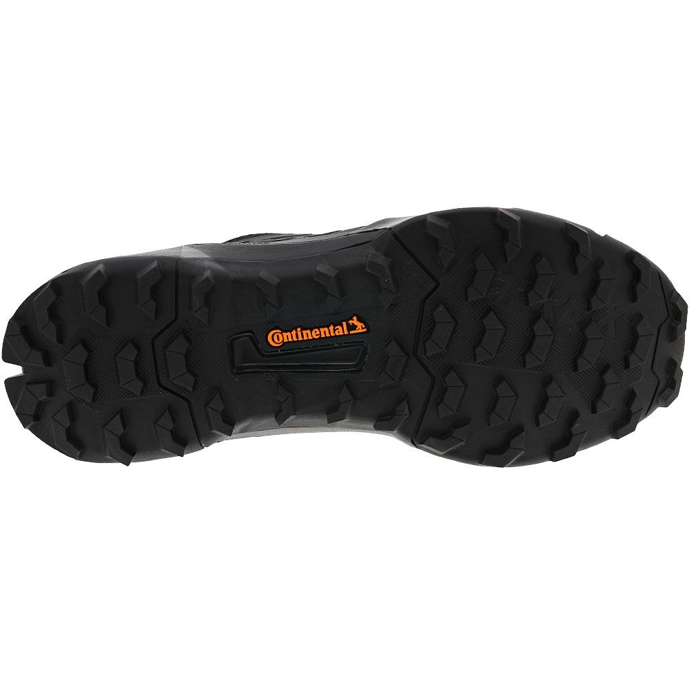 Adidas Terrex Ax4 Hiking Shoes - Mens Black Carbon Sole View