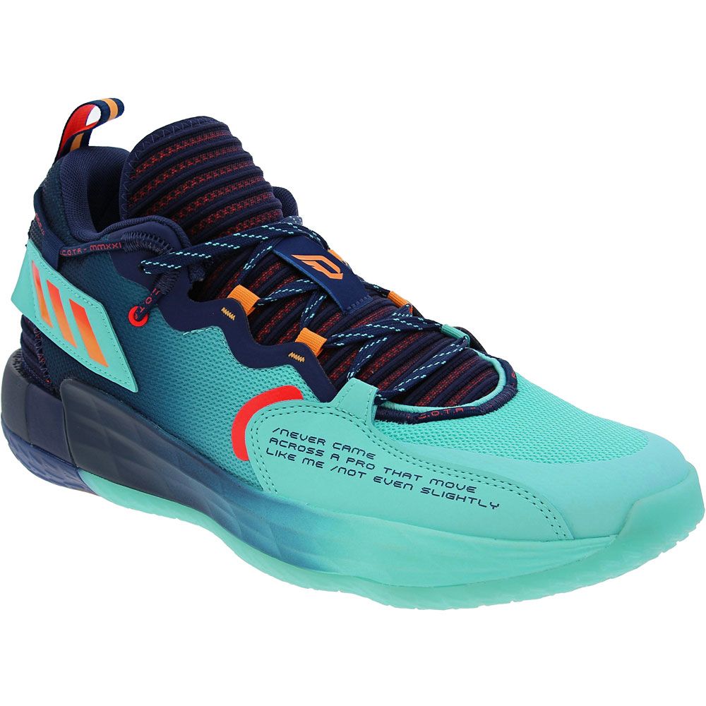 Adidas Dame Ext Play Basketball Shoes - Mens Blue