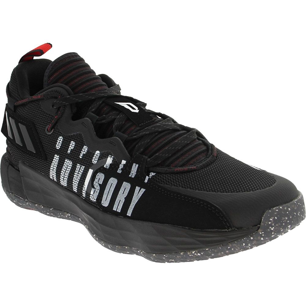 Adidas Dame Ext Play Basketball Shoes - Mens Black White
