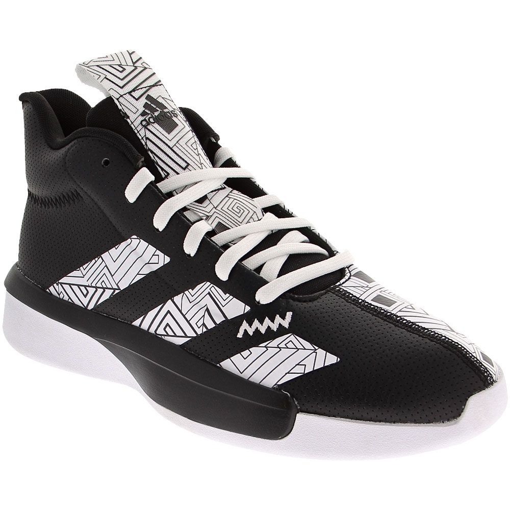 Adidas Pro Next 2019 Basketball Shoes - Mens Black White