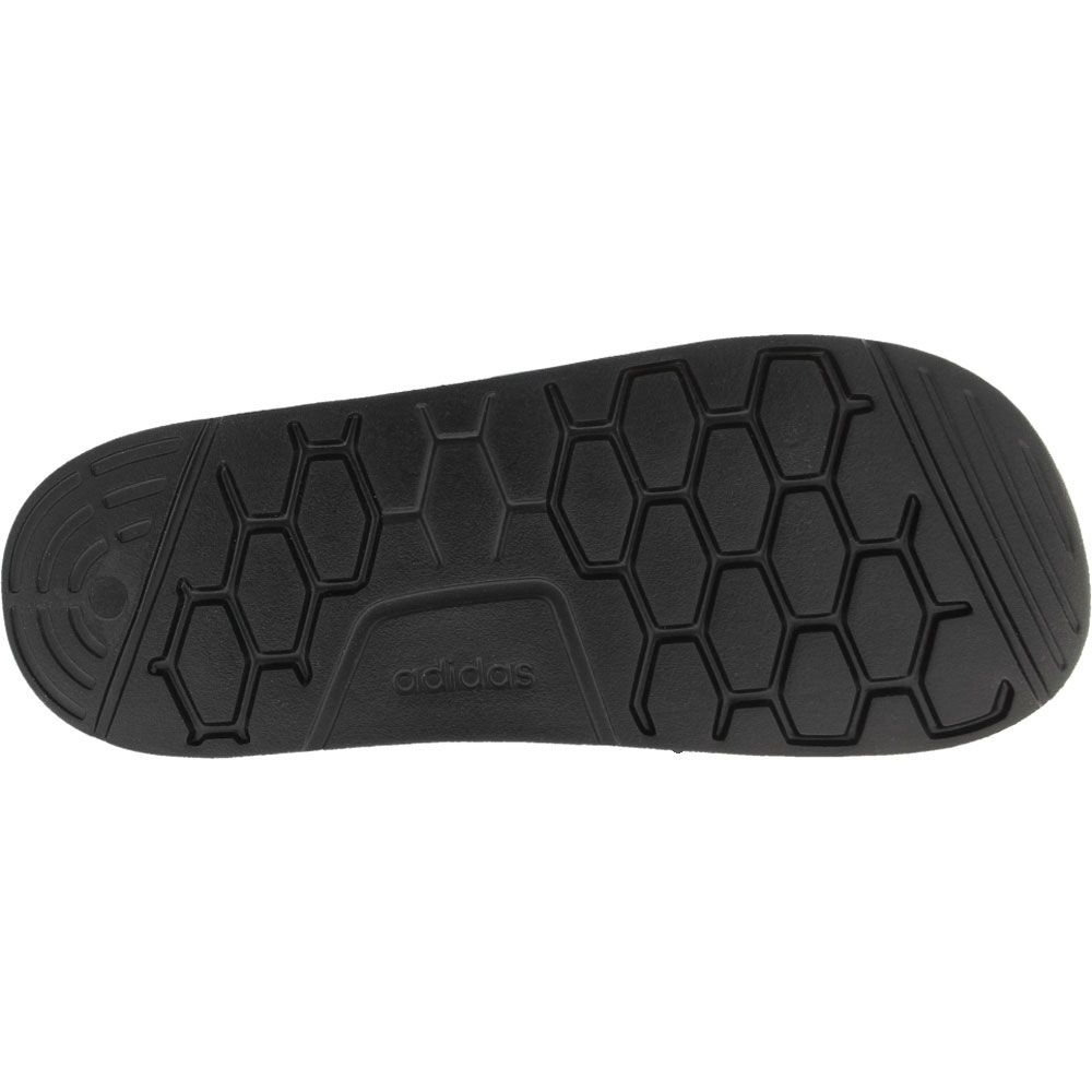 Adidas Racer TR Slide Sandals - Mens Black Blue Sole View