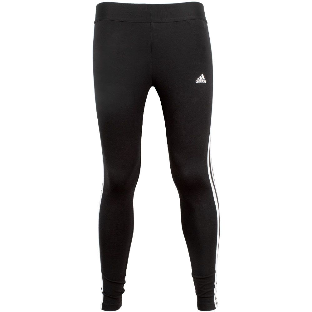 Adidas 3 Stripe Legging Pants - Womens Black White