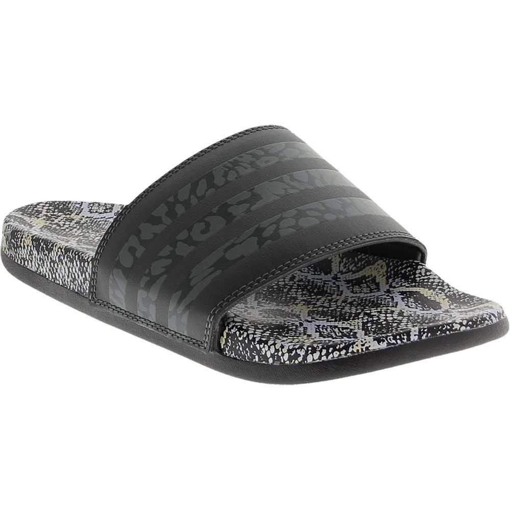 Adidas Adilette Comfort Womens Slide Sandals Black