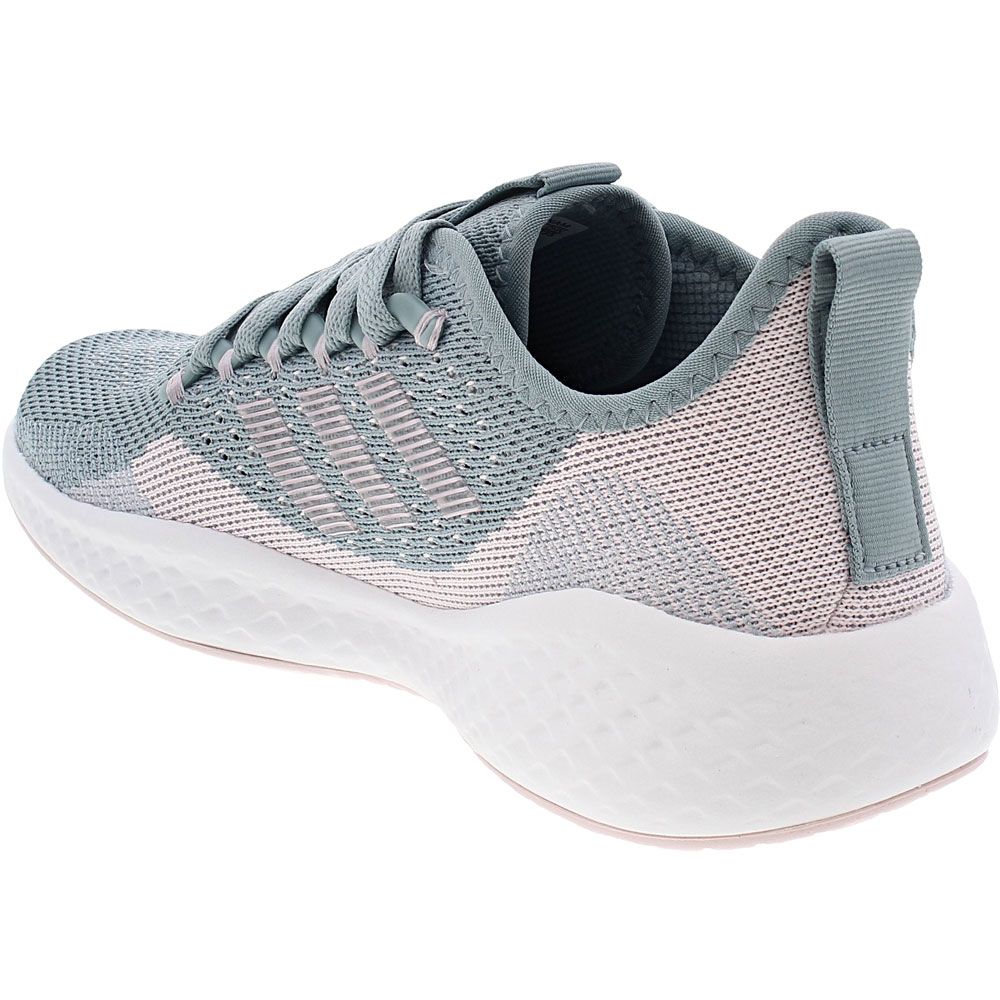 Adidas Fluid Flow 2.0 Womens Running Shoes Magic Grey Back View
