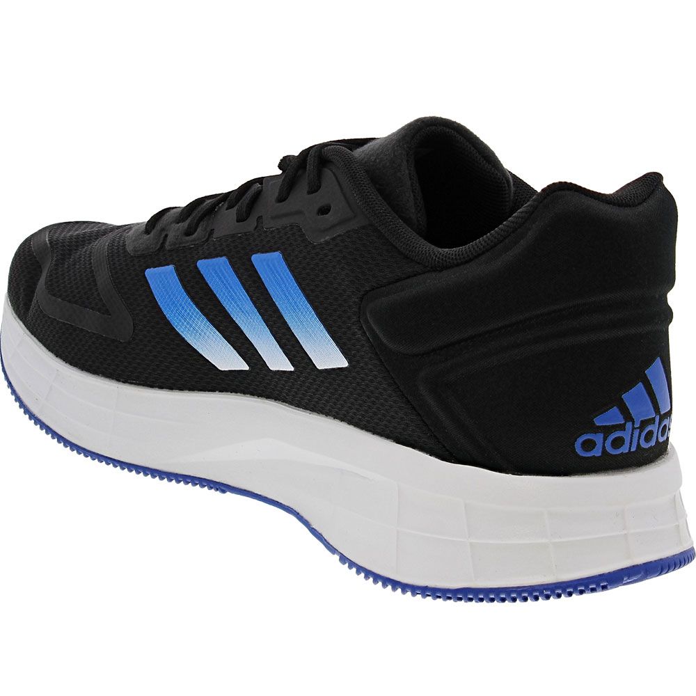Adidas Duramo 10 Running Shoes - Mens Black Blue White Back View