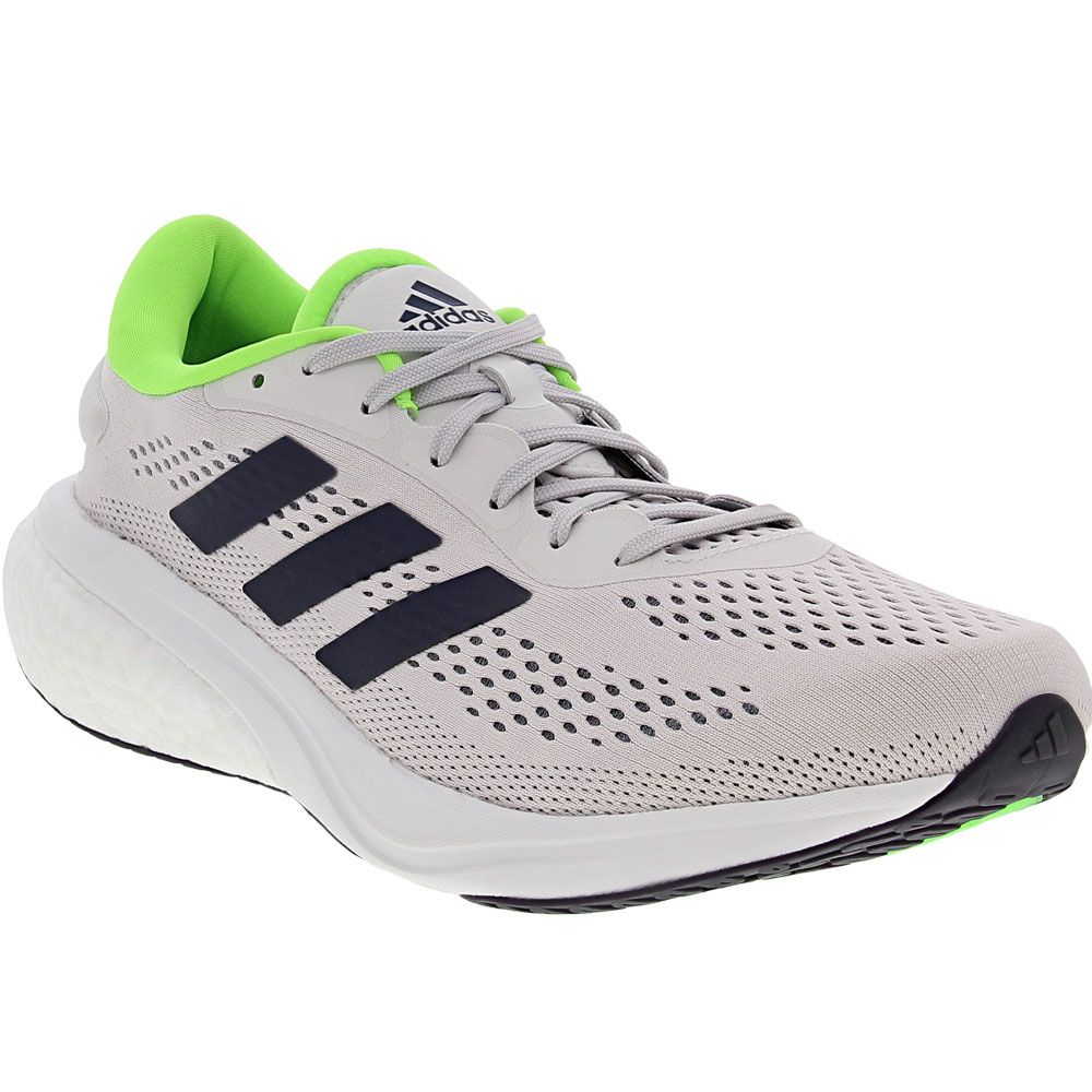 Adidas Supernova 2 M Running Shoes - Mens Grey Solar Green