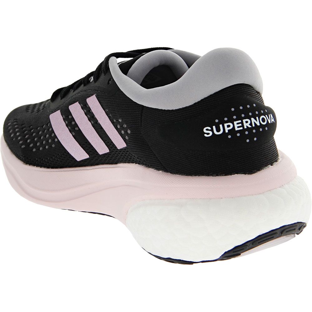 Adidas Supernova 2 Running Shoes - Womens Black Purple Back View