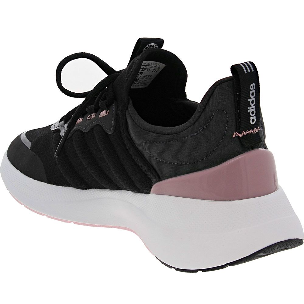 Adidas Puremotion Super Womens Running Shoes Core Black Pink Back View