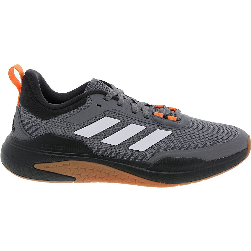 Adidas Dlux Trainer Training Shoe - Mens Grey Orange