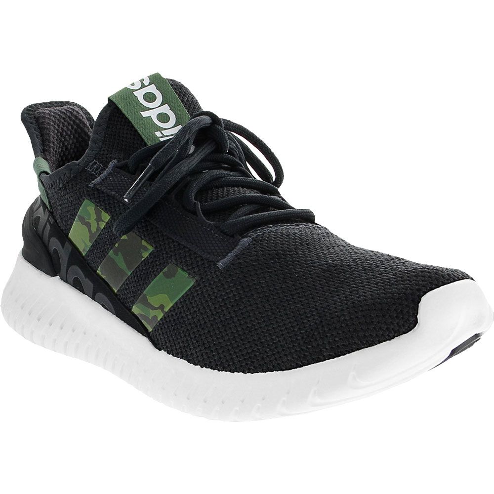 Adidas Kaptir 2 Running Shoes - Mens Black Green Camo