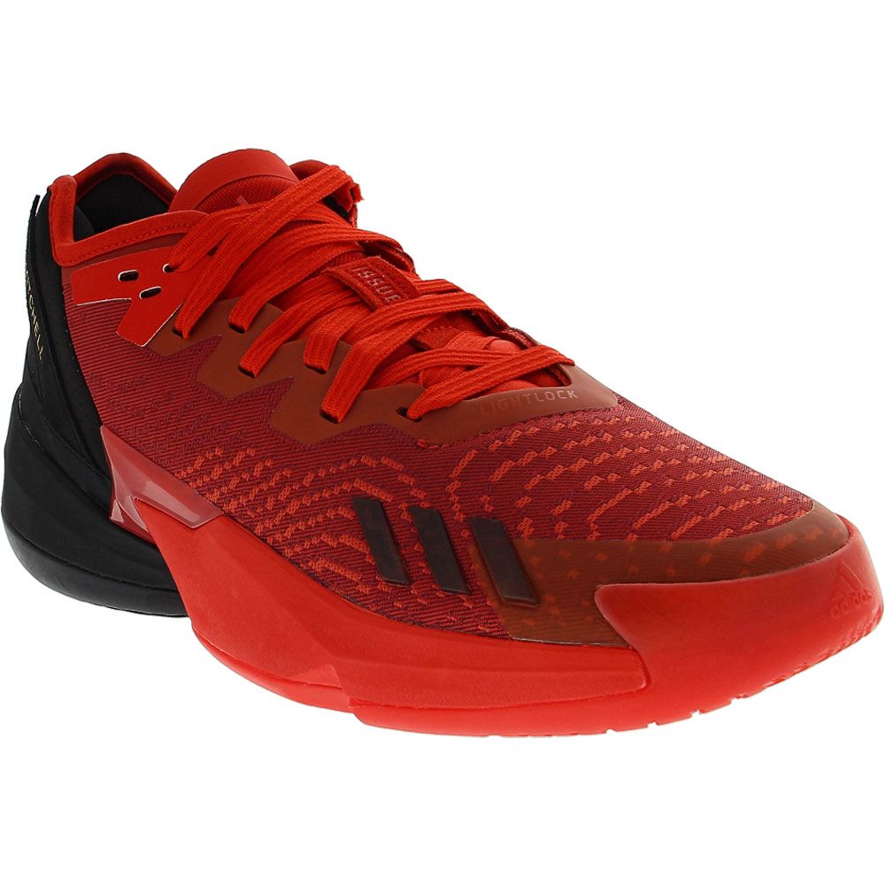 Adidas DON Issue 4 Basketball Shoes - Mens Vivid Red Black