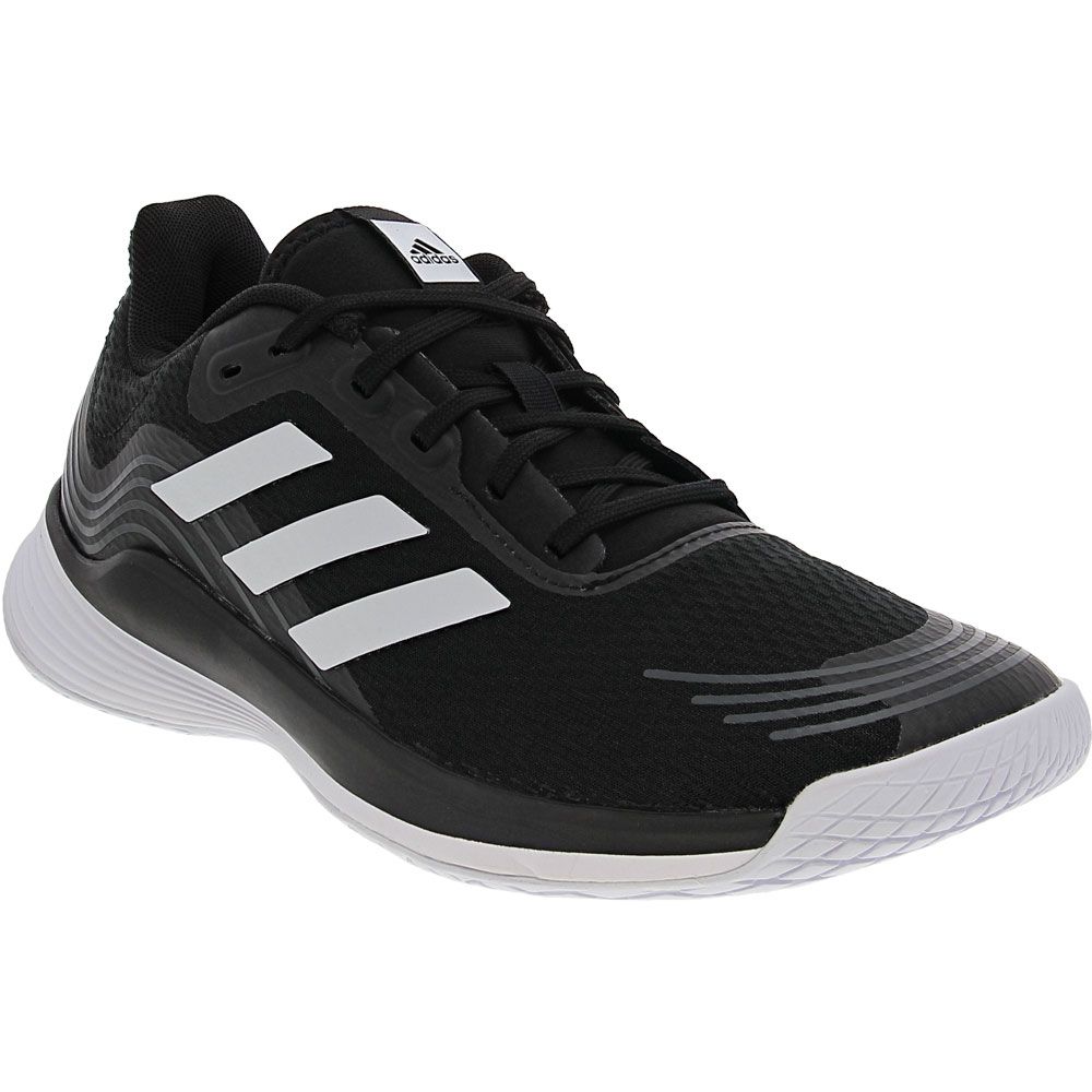 Adidas Novaflight Primegreen Volleyball Shoes - Womens Black White