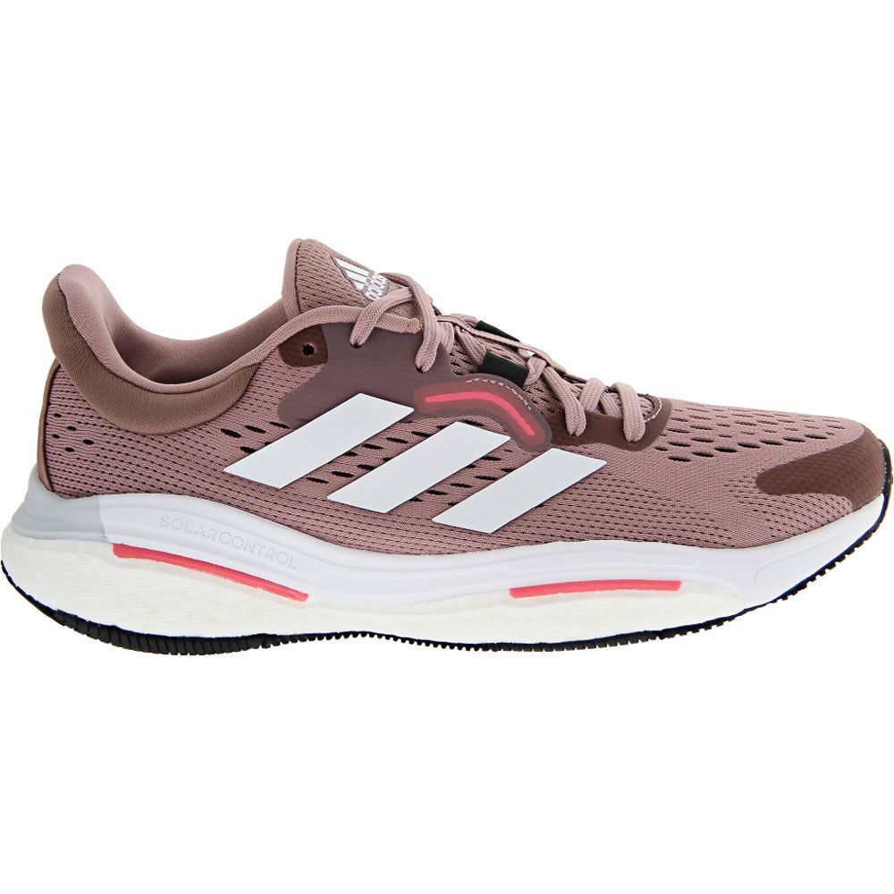 Adidas Solar Control Running Shoes - Womens Mauve Side View