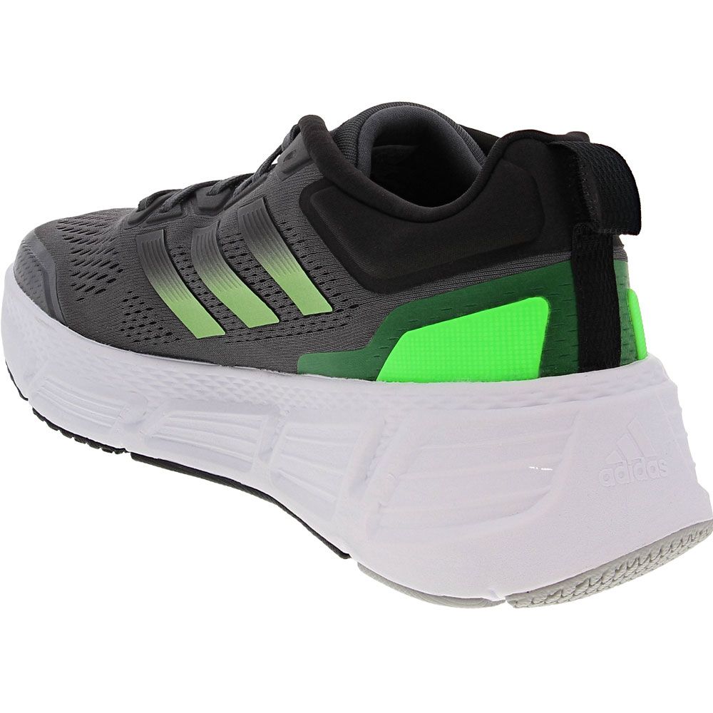 Adidas Questar Running Shoes - Mens Grey Back View
