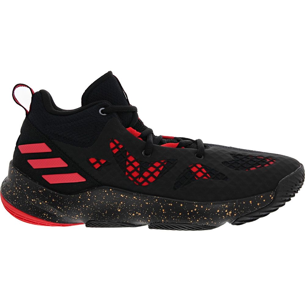 Adidas Pro N3XT 2021 Mens Basketball Shoes Core Black Vivid Red