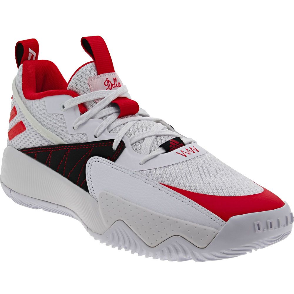 Adidas Dame Certified Extply 2 Mens Basketball Shoes White Red