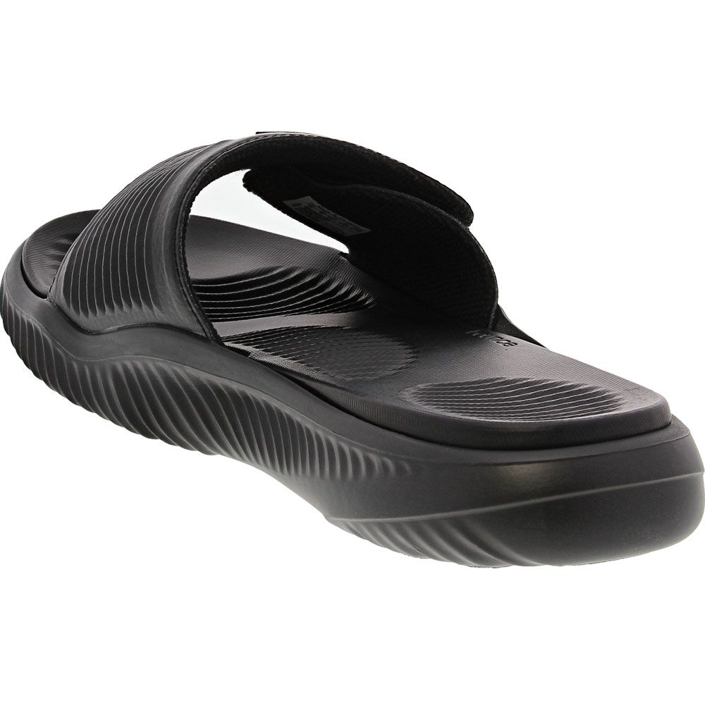 Adidas Alphabounce Slide 2 Sandals - Mens Black Black Black Back View