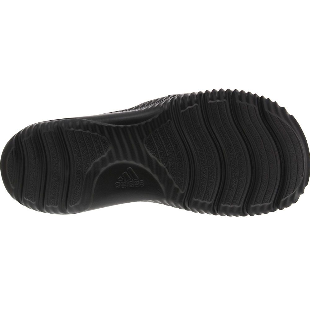 Adidas Alphabounce Slide 2 Sandals - Mens Black Black Black Sole View