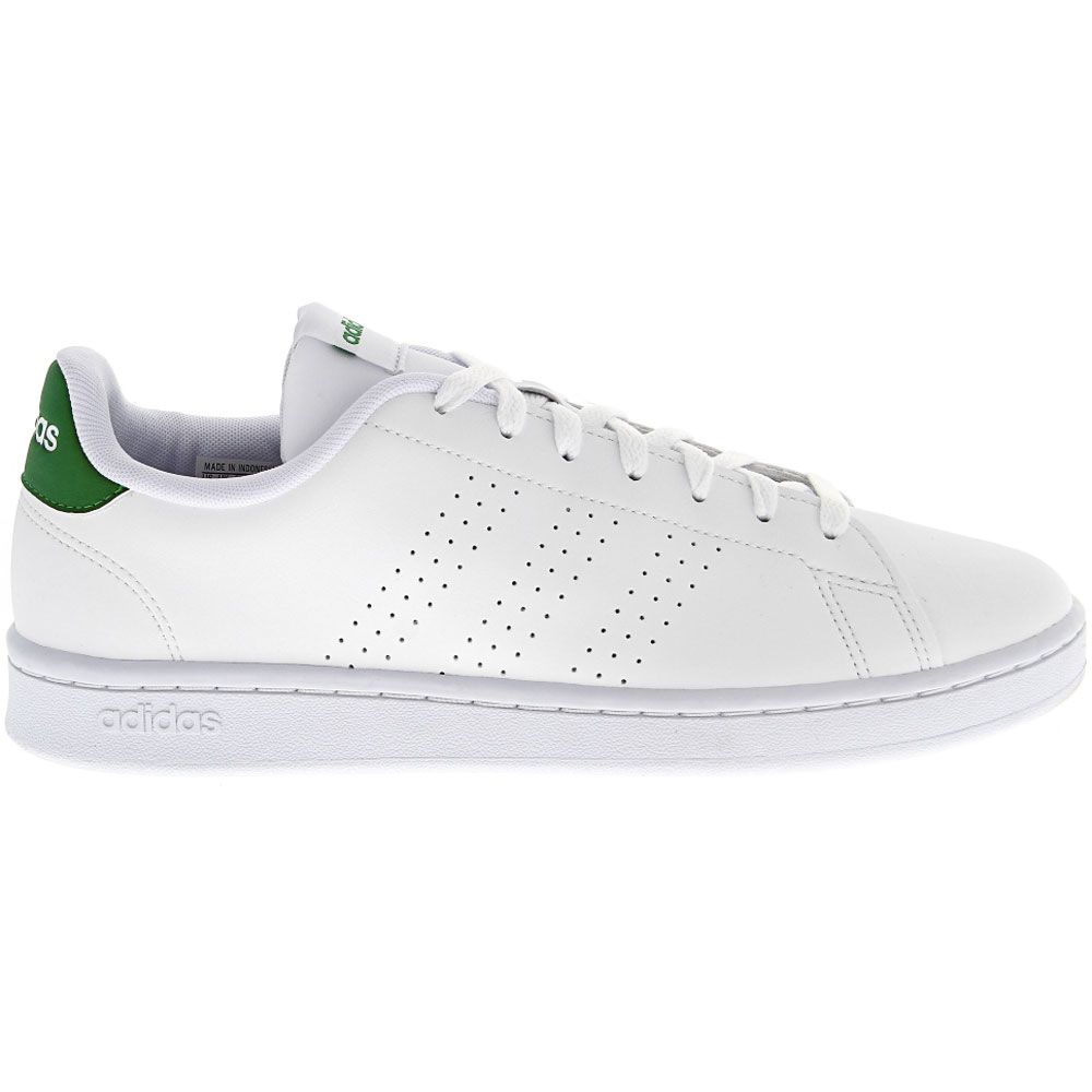 Adidas Advantage Tennis Shoes - Mens White Lime