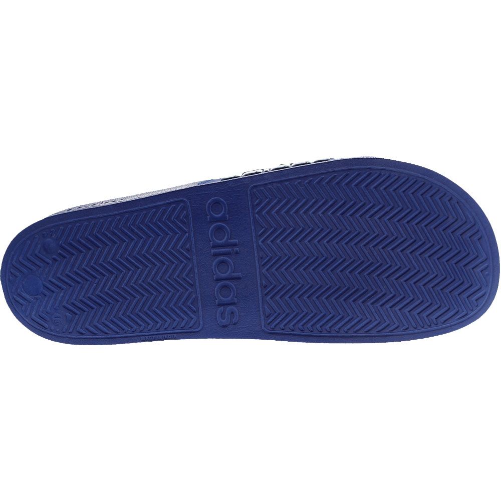 Adidas Adilette Shower Stripe Water Sandals - Mens Royal Sole View