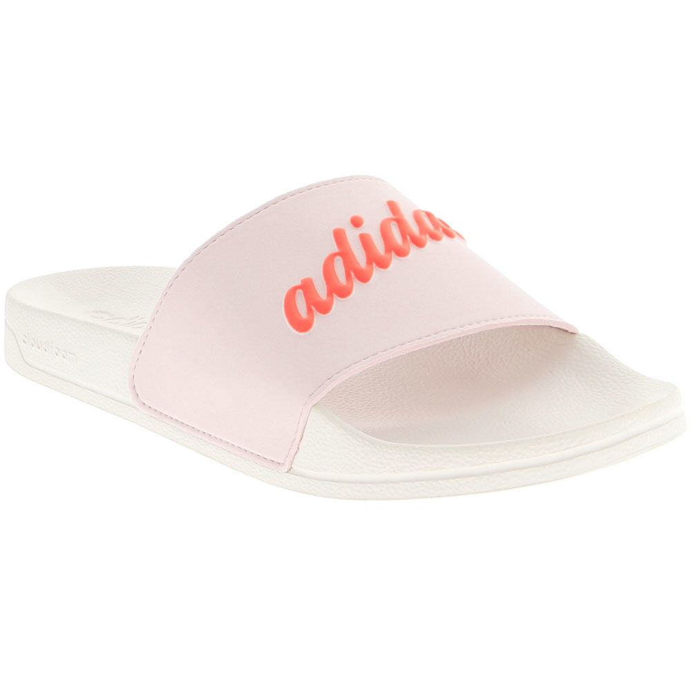 Adidas Adilette Shower Retro Sandals - Womens Almost Pink Acid Red White