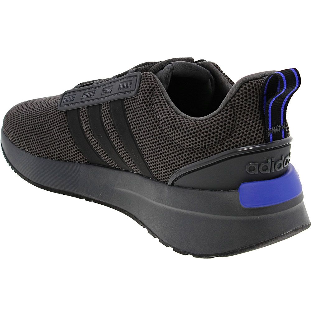 Adidas Racer Tr21 Running Shoes - Mens Grey Black Blue Orange Back View