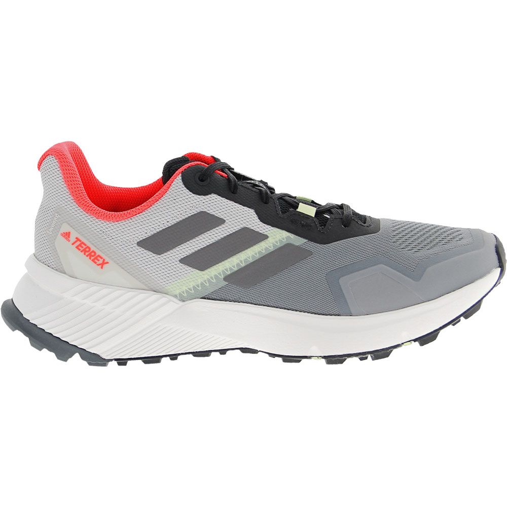 Adidas Terrex Soulstride Trail Running Shoes - Womens Grey Side View