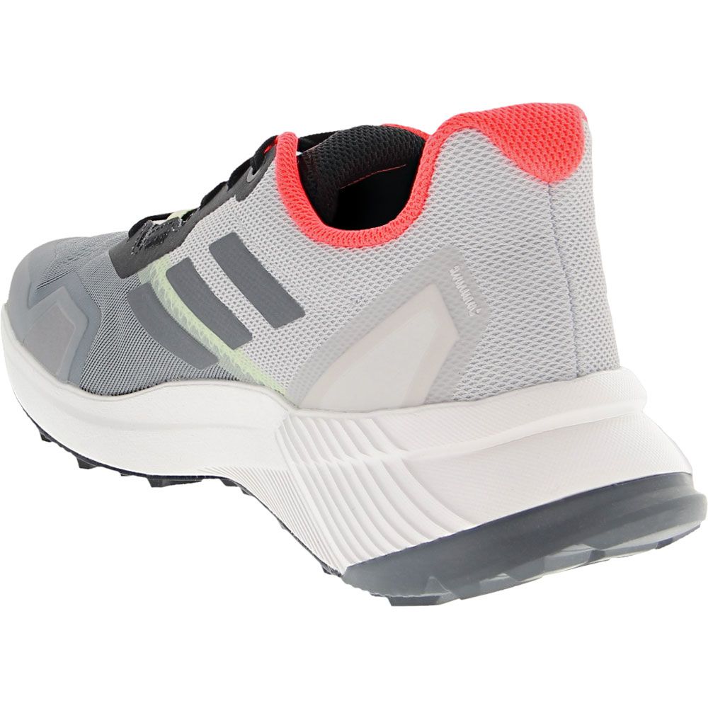Adidas Terrex Soulstride Trail Running Shoes - Womens Grey Back View