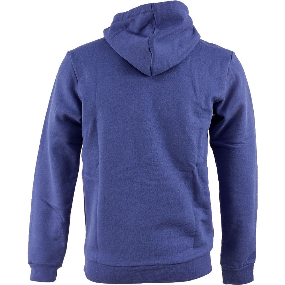 Adidas Feel Cozy Hooded Sweatshirt - Mens Bold Blue White View 2