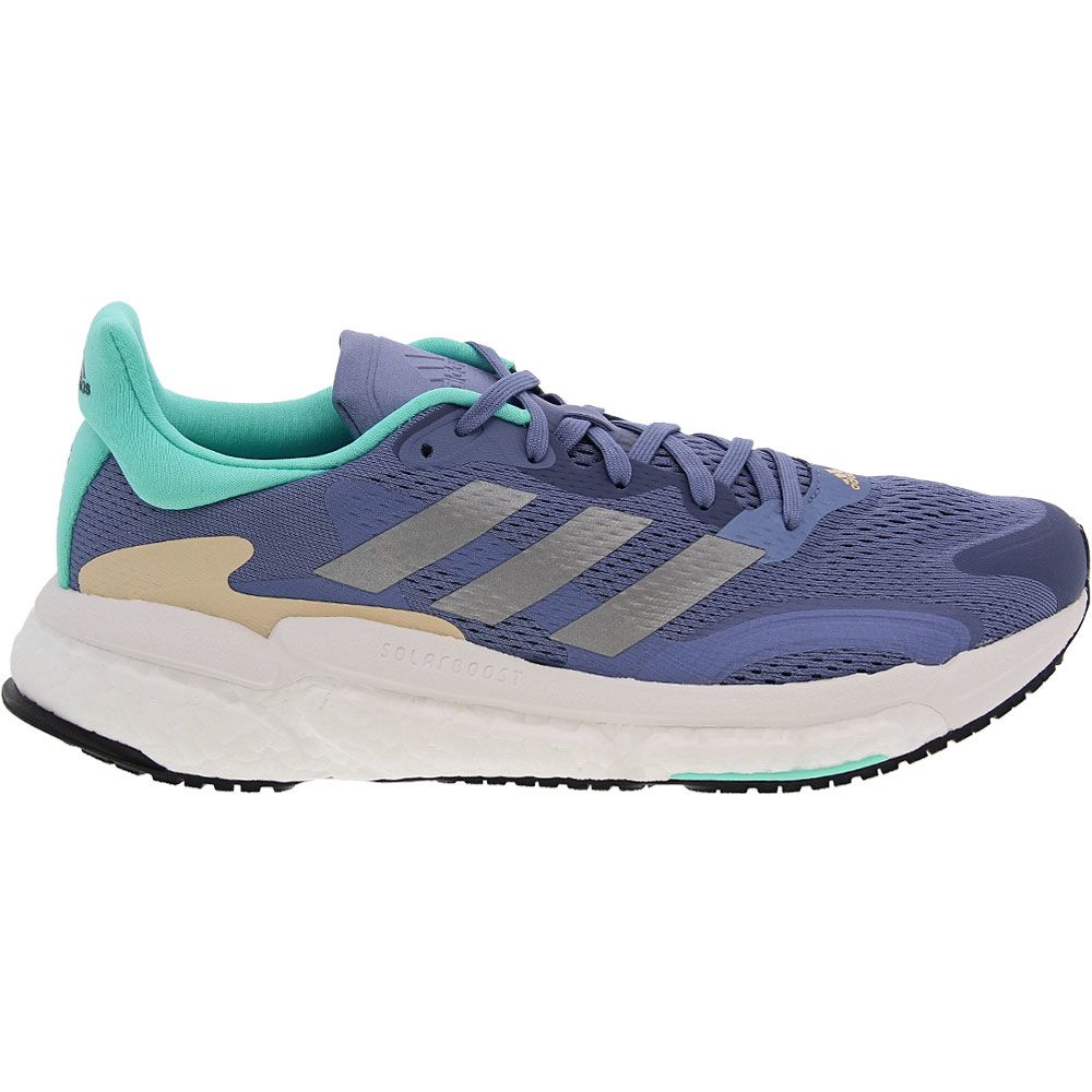 Adidas Solar Boost 3 Running Shoes - Womens Violet Side View
